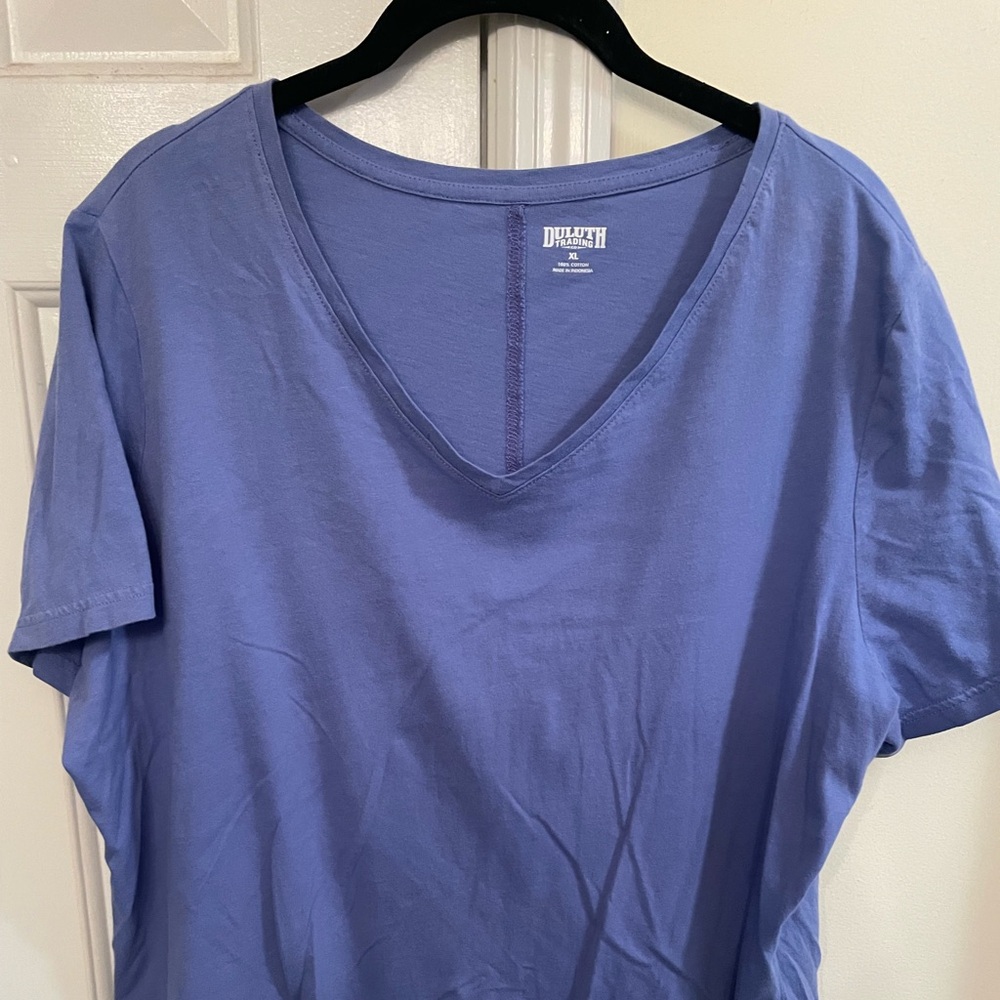 100% cotton tee.